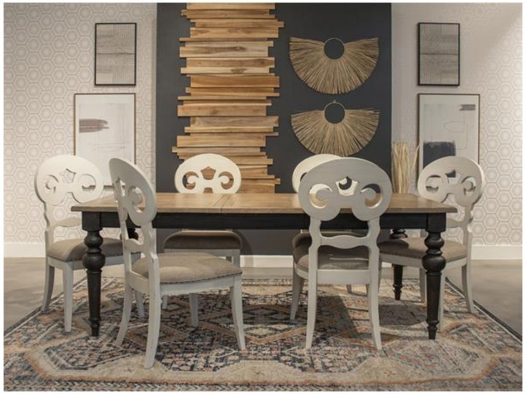 Scroll Back Upholstered Side Chair
