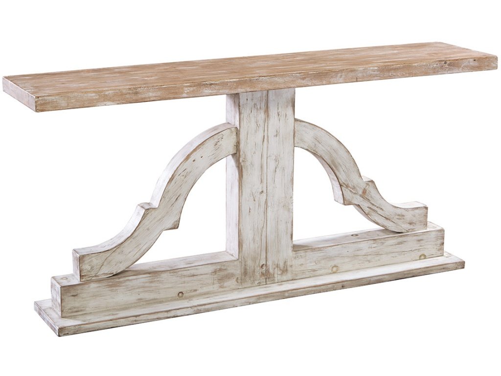 Washed Bracket Console