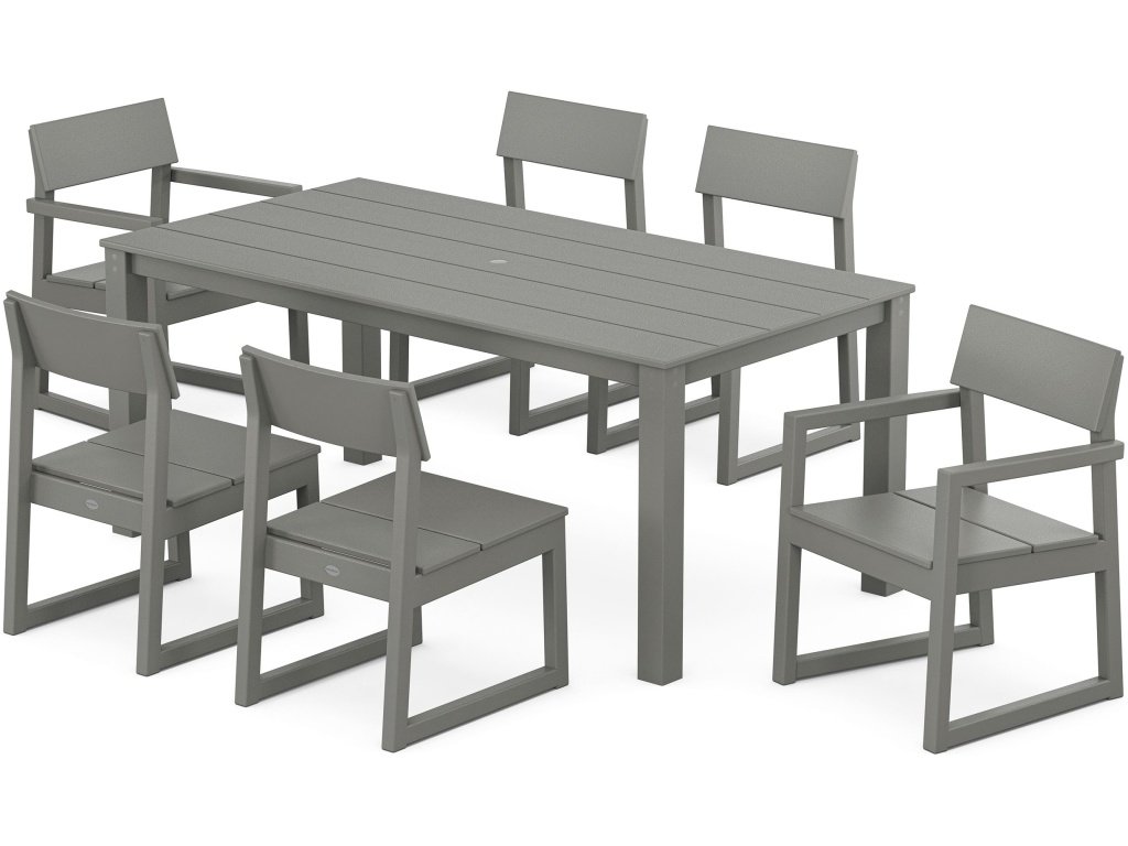 Edge 7-Piece Parsons Dining Set