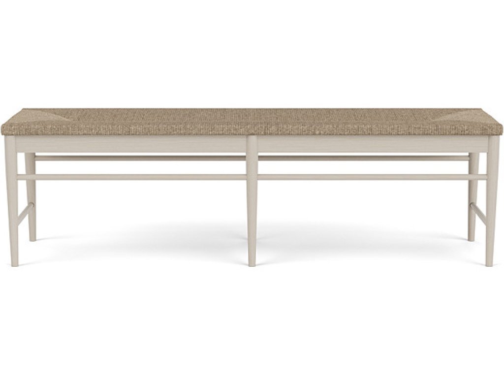 Rush Seat Dining Bench