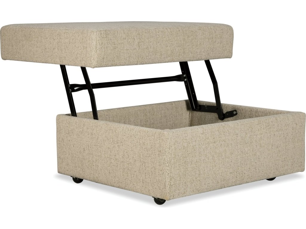 Lifttop Storage Ottoman - Alternative View