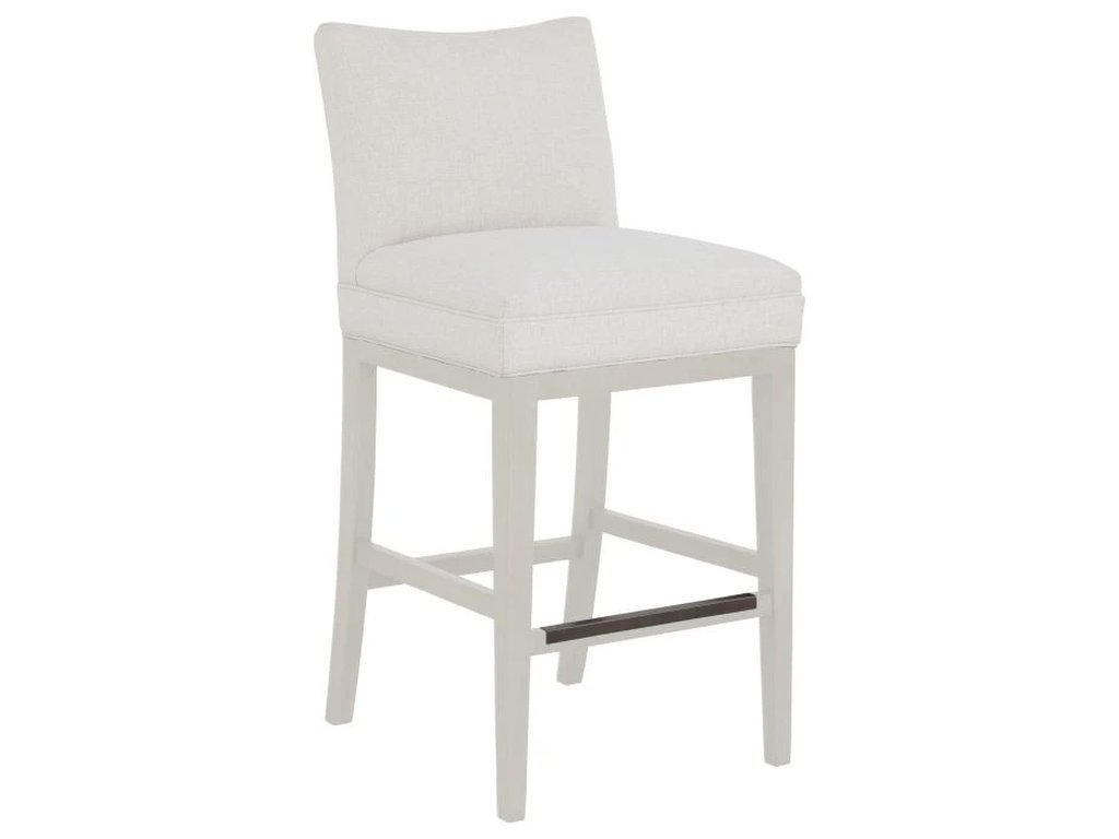Concave Short Back Bar Stool 