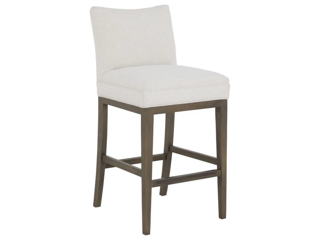 Concave Short Back Bar Stool 