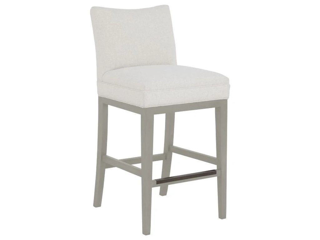 Concave Short Back Bar Stool 