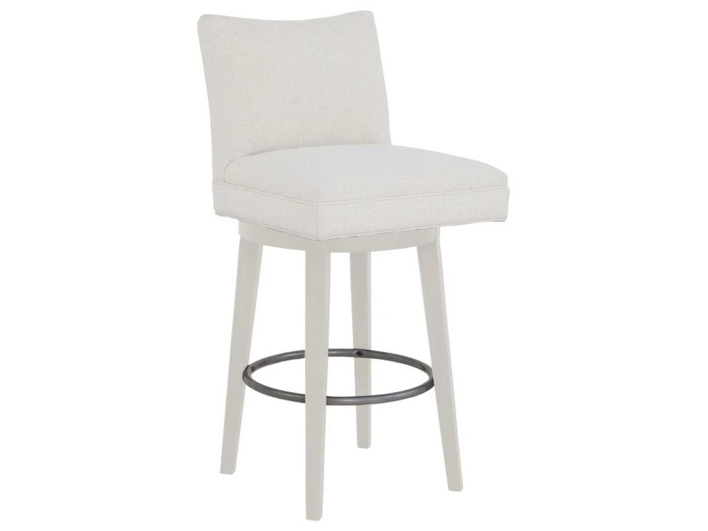 Concave Short Back Swivel Bar Stool 