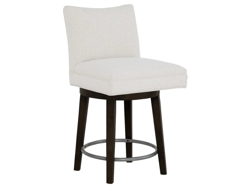 Concave Short Back Swivel Counter Stool 