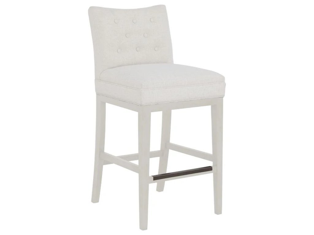 Concave Short Back Bar Stool 