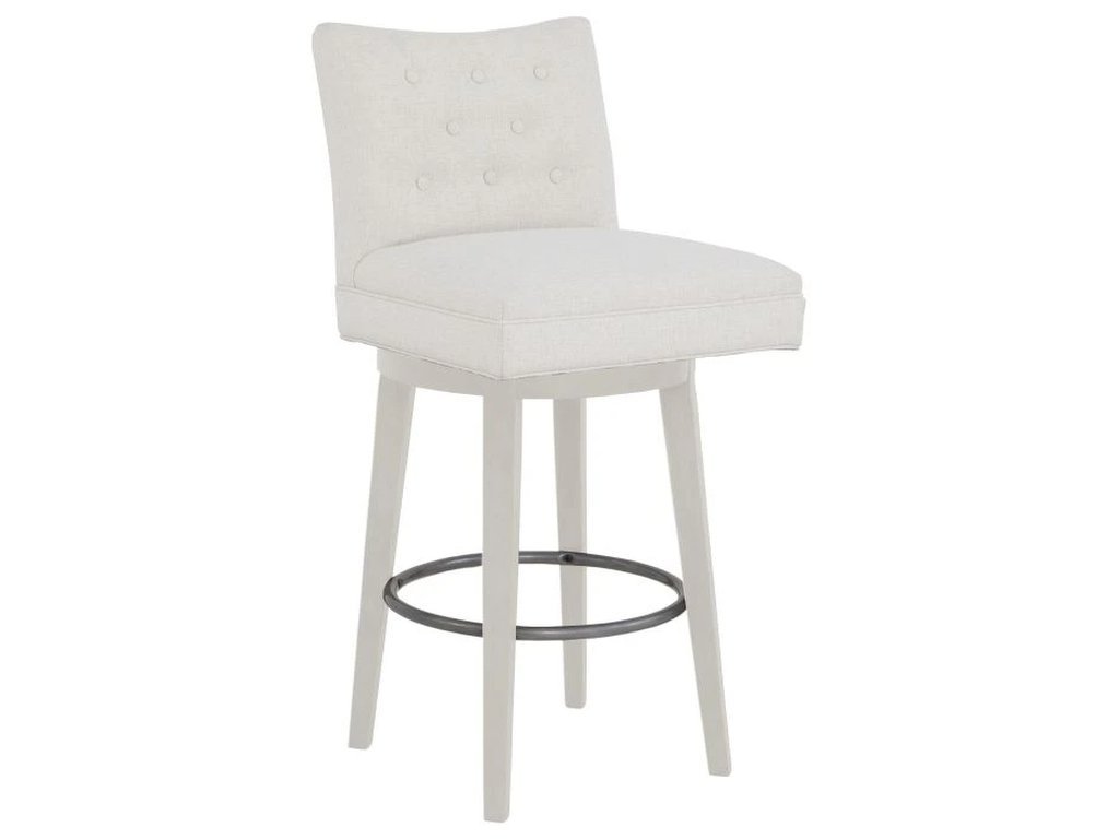 Concave Short Back Swivel Bar Stool 
