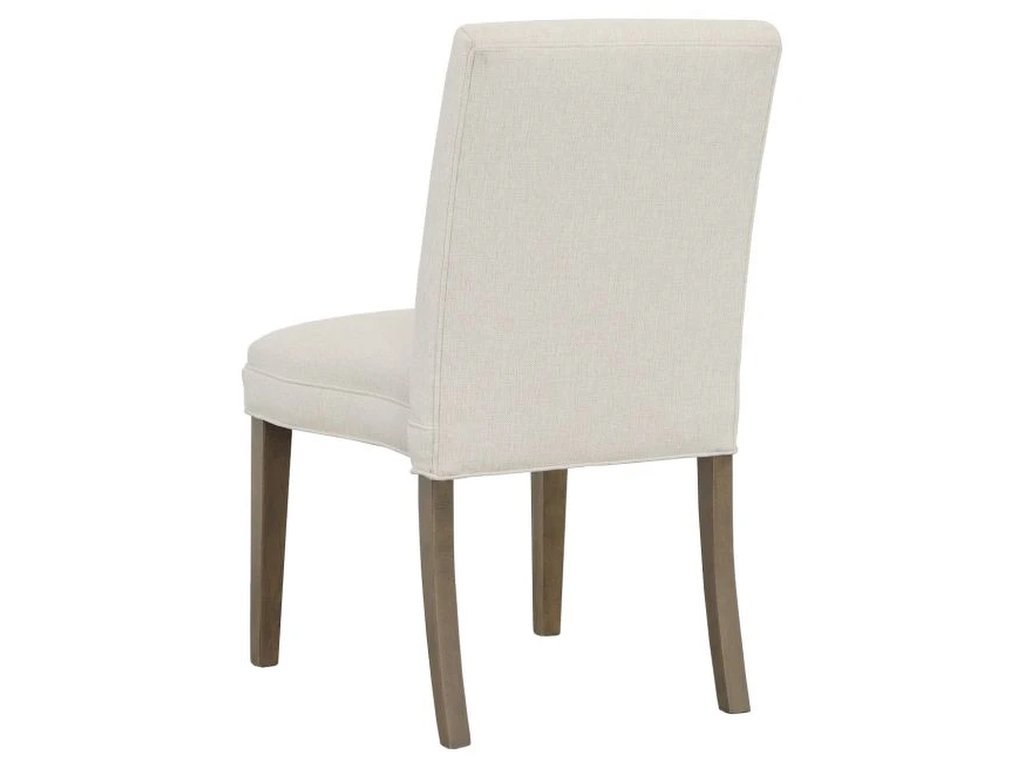 Straight Short Back Armless Stack Chair  - Alternative View