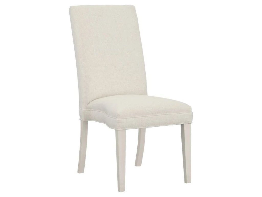 Straight Tall Back Armless Stack Chair 