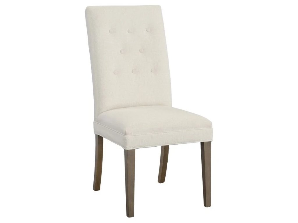 Straight Tall Back Dining Chair 