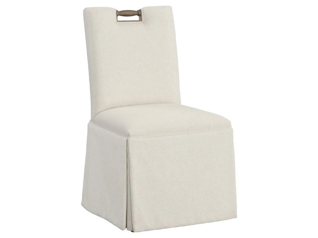 Pull Short Back Skirted Dining Chair 