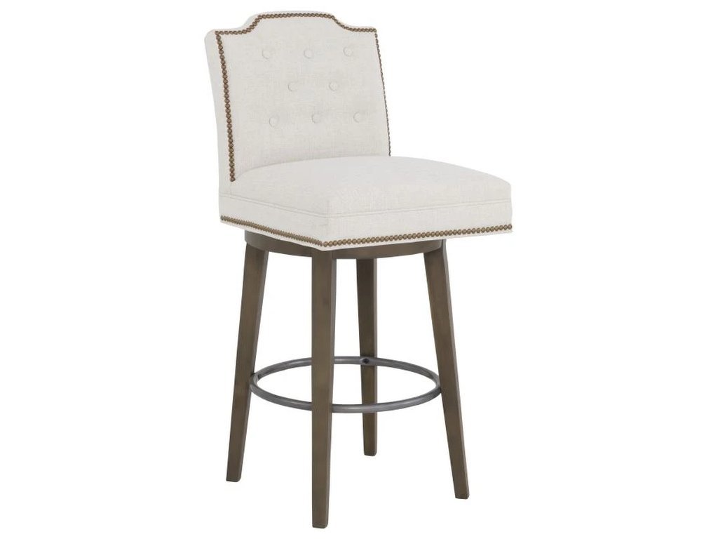 Empire Short Back Swivel Bar Stool 