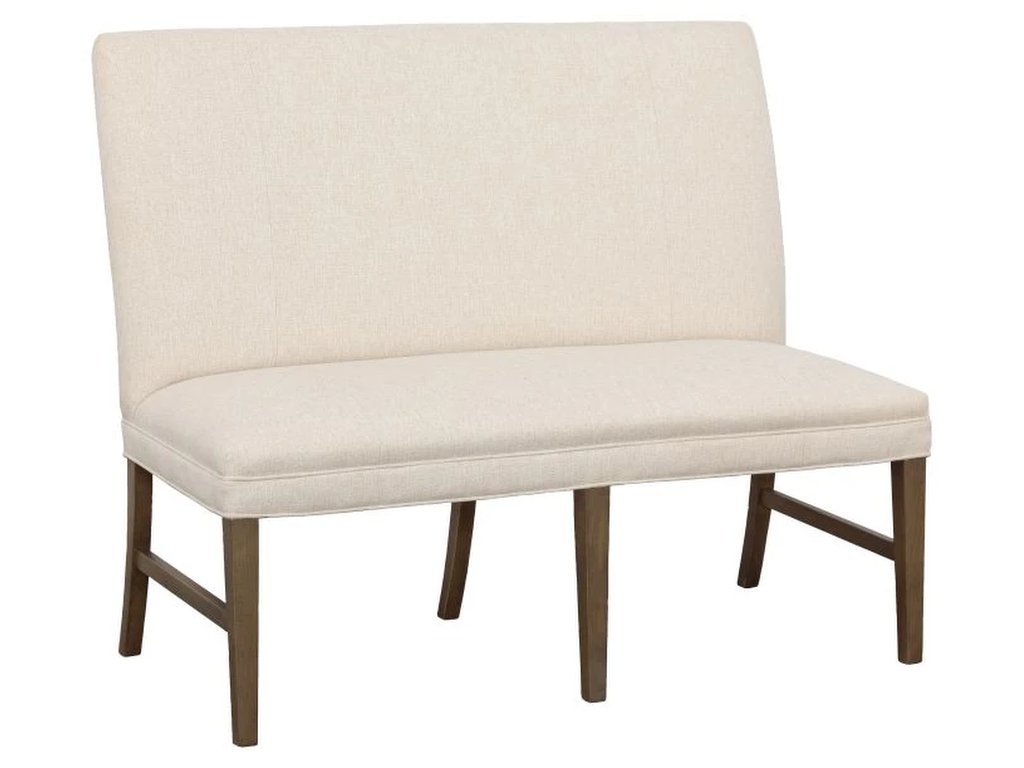 Straight Back Armless Banquette 48 