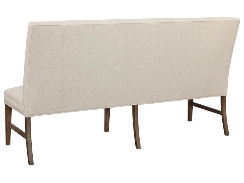 Straight Back Armless Banquette 72 