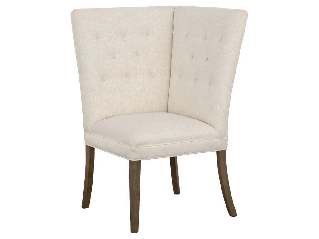 Straight Back Corner Chair Banquette 