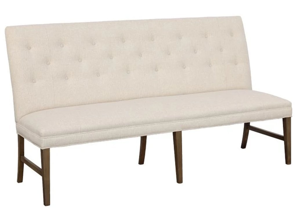 Straight Back Armless Banquette 72 