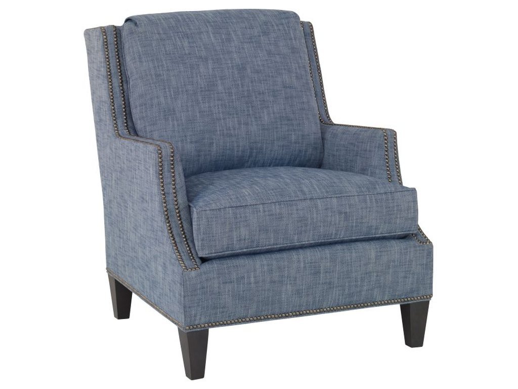 Lounge Chair With Tapered Leg 