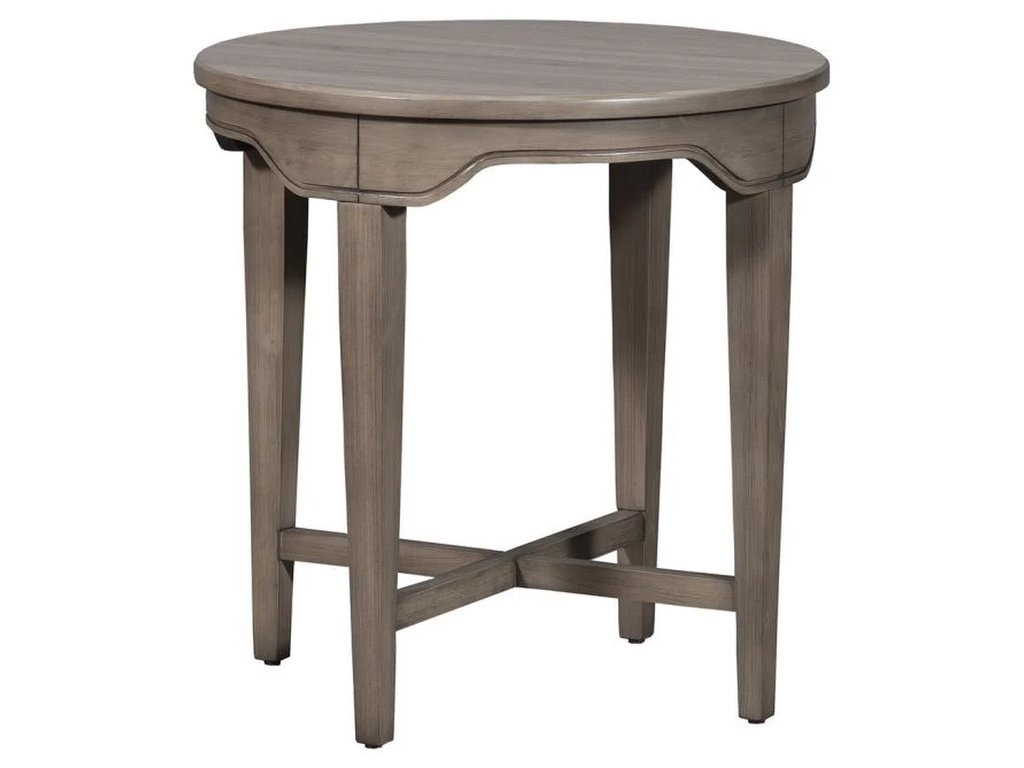 Avignon Round End Table 