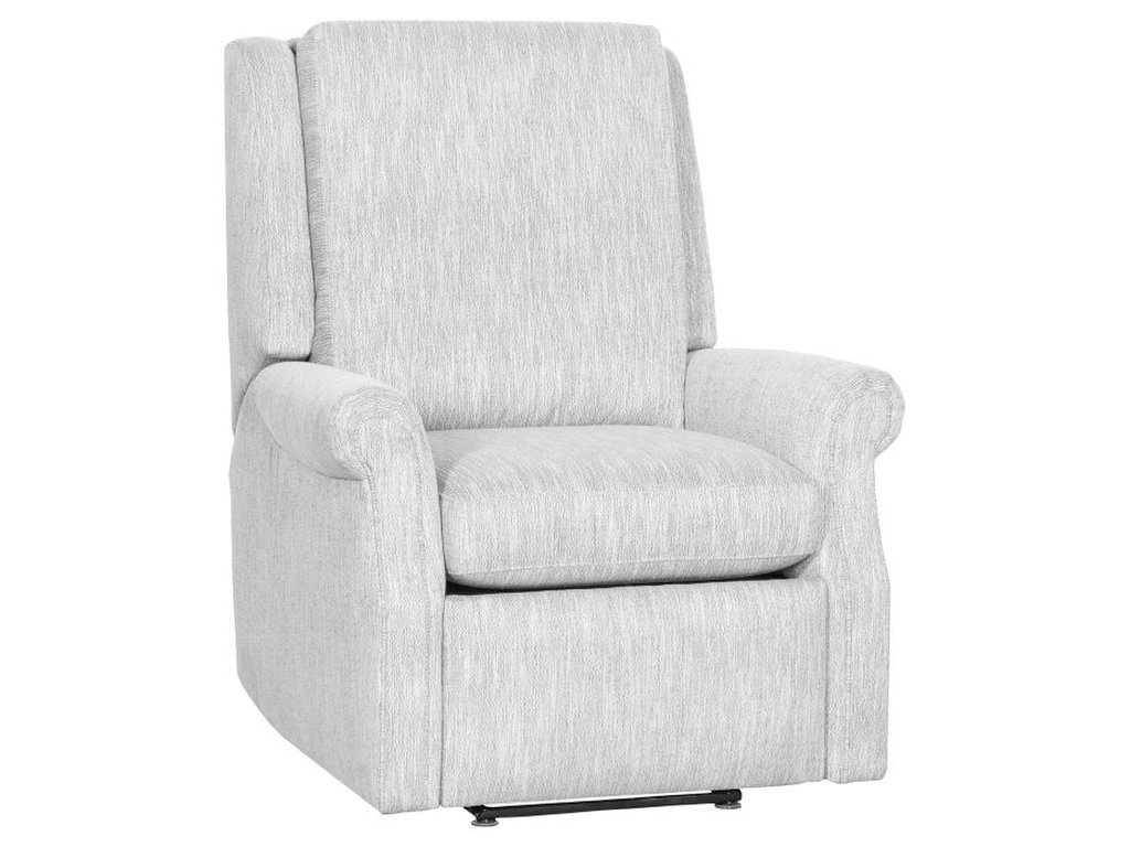 Roll Arm Manual Wall Hugger Recliner 