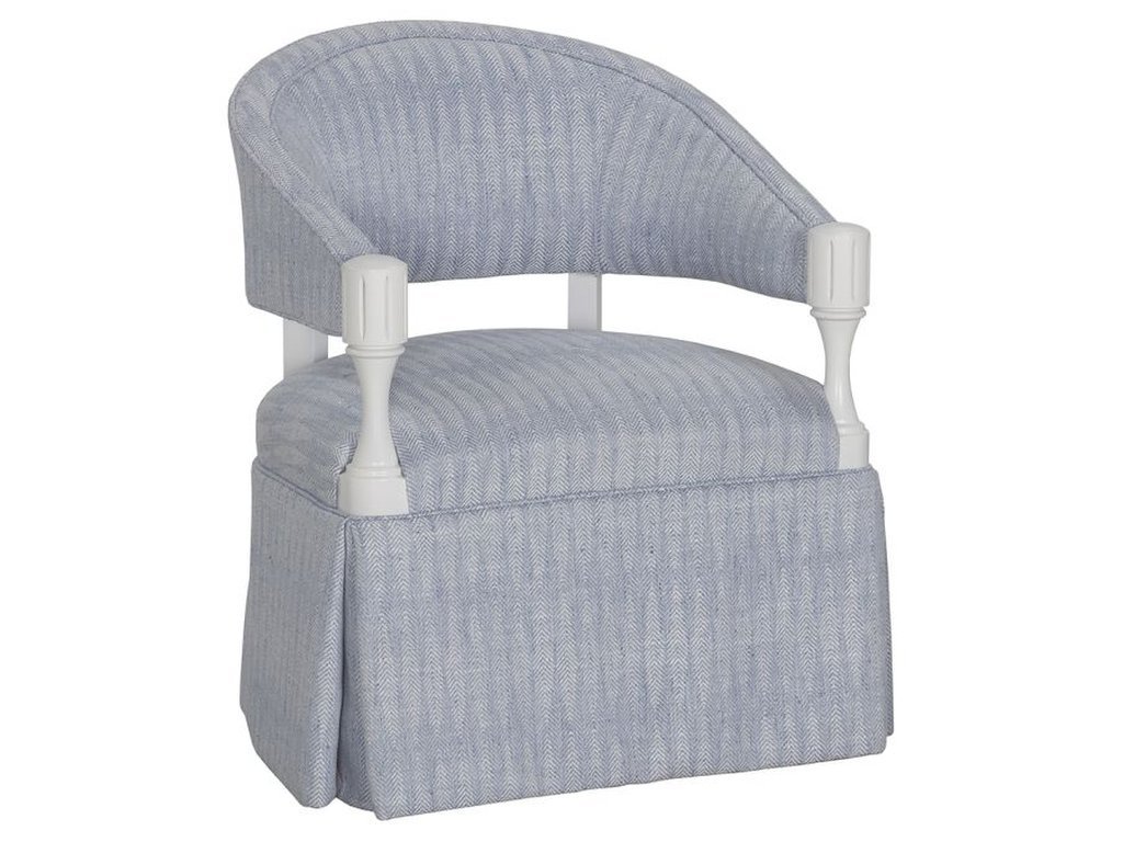 Gigi Arm Chair With Full Skirt 