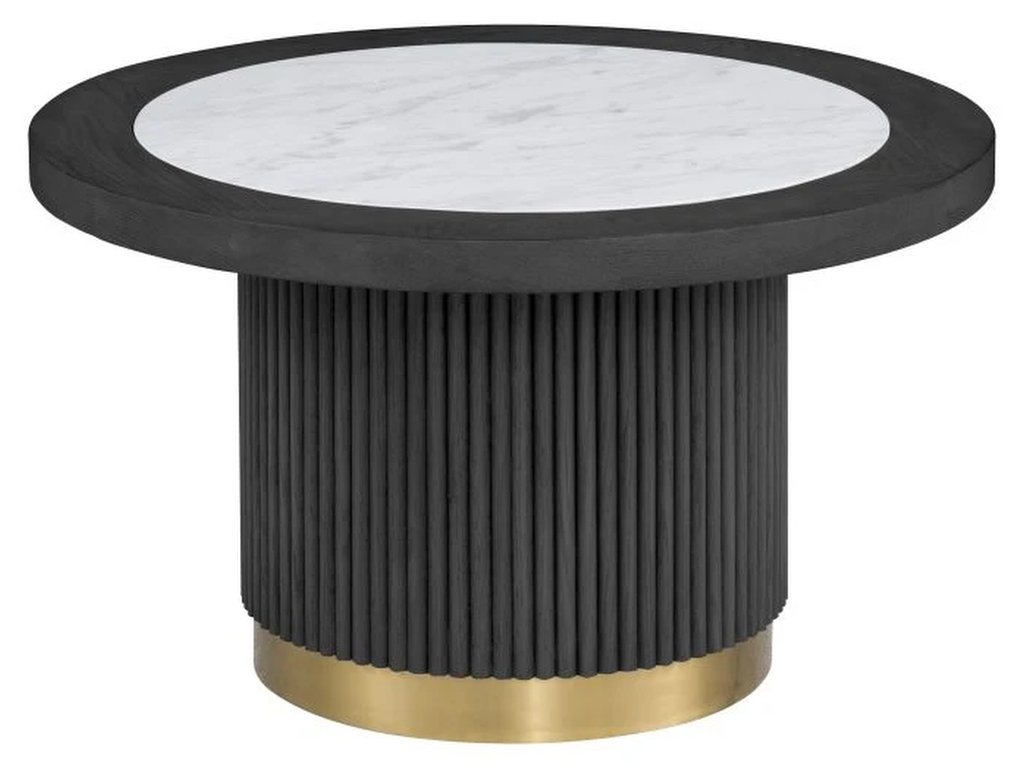 Large Round Bunching Cocktail Table 