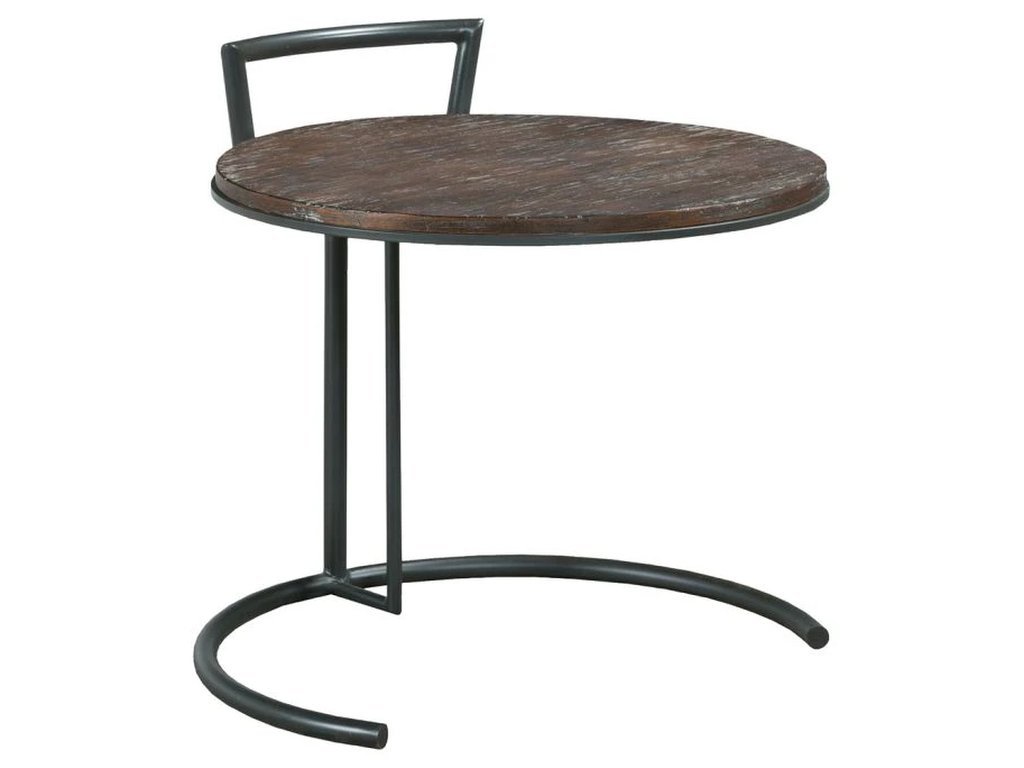 Rustique Round End Table 
