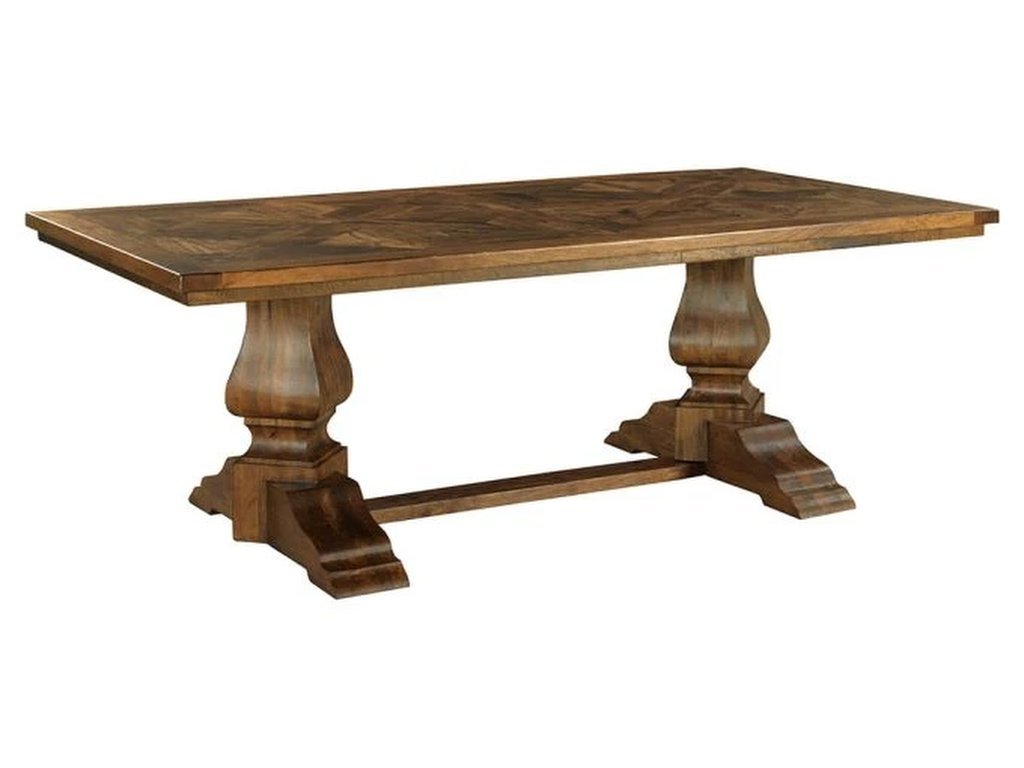 St Florian Double Pedestal Dining Table Top 