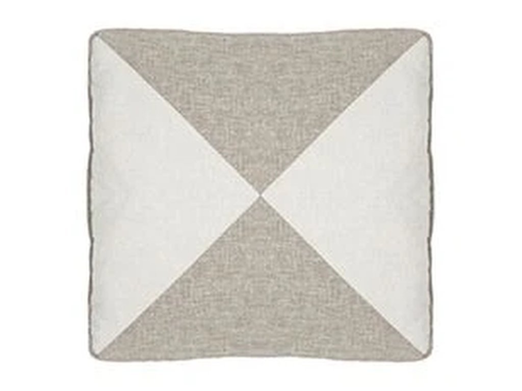 Welted Square Mitered Pillow 