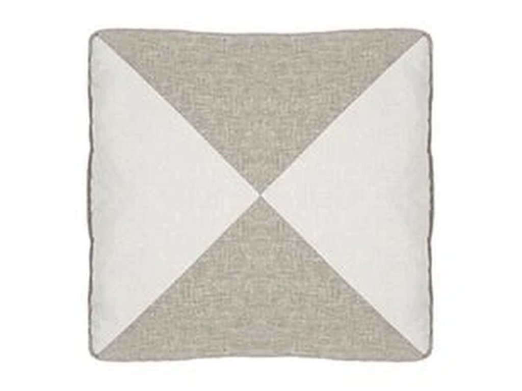 Welted Square Mitered Pillow 