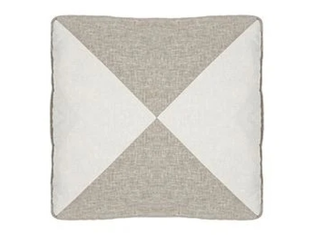 Welted Square Mitered Pillow 