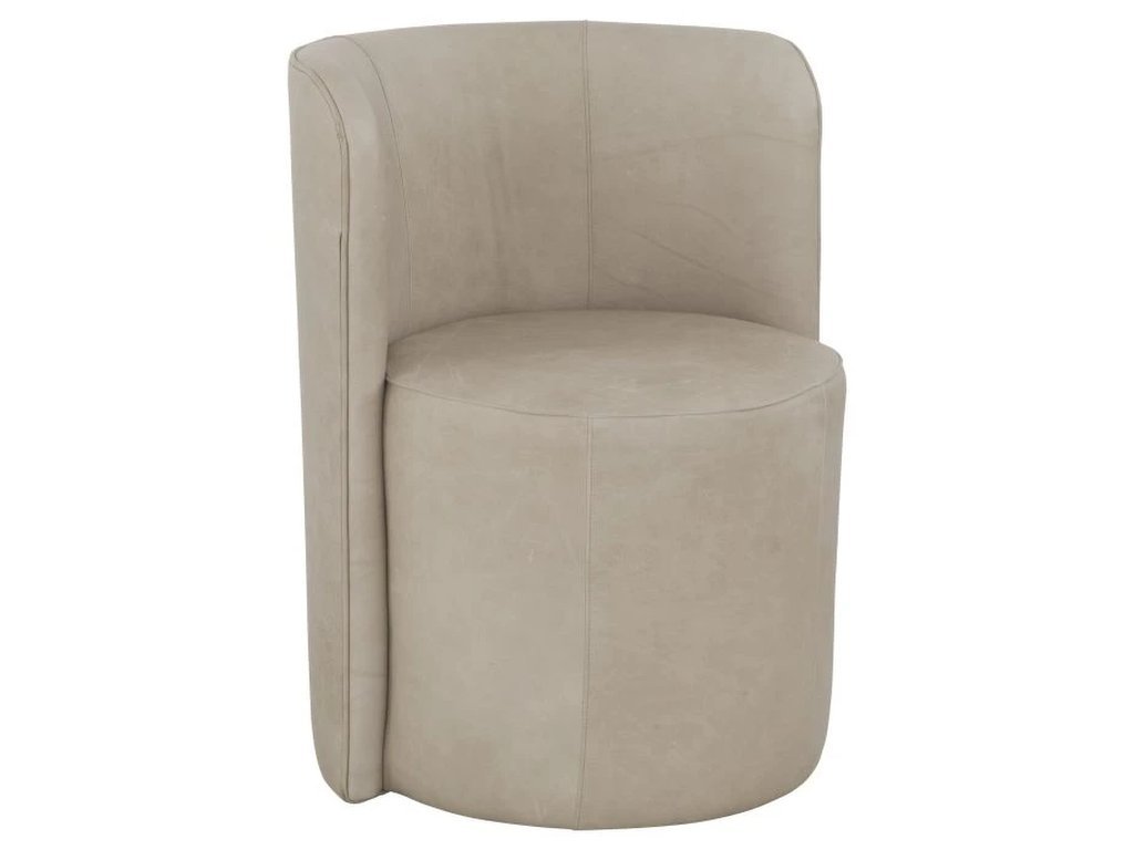 Aristotle Stationary Barrell Back Dining Chair 