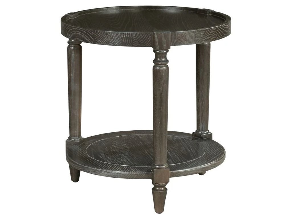 Round Lamp Table 