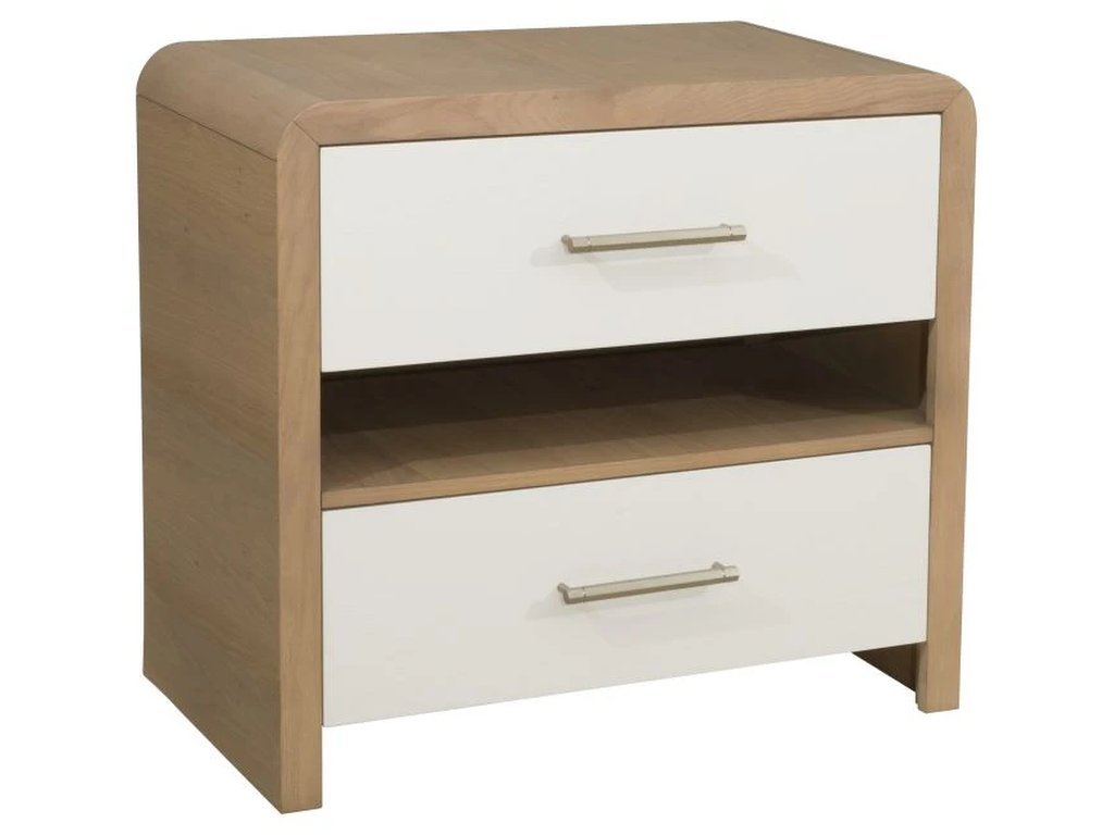 Brentwood Two Drawer Nightstand 