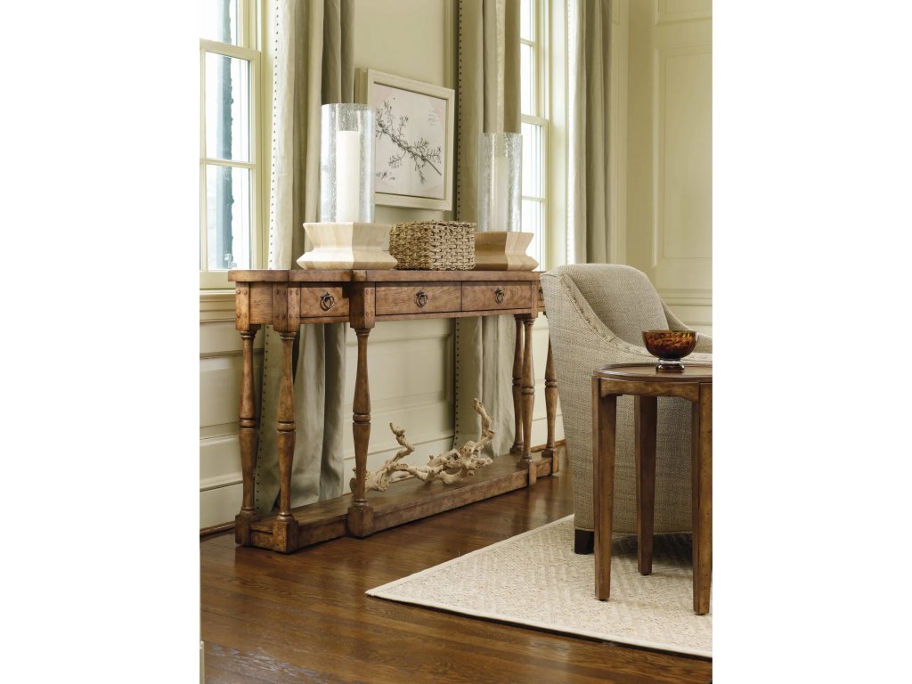 Sanctuary Four-Drawer Thin Console - Drift