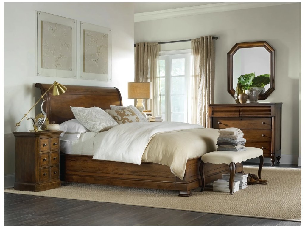 Archivist Sleigh Beds - Alternative View