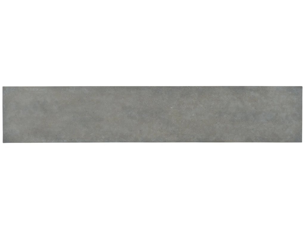 Ciao Bella Metal and Faux Concrete Console Table