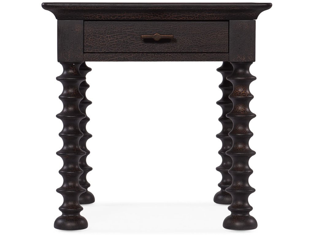 Big Sky Turned Leg End Table - Alternative View