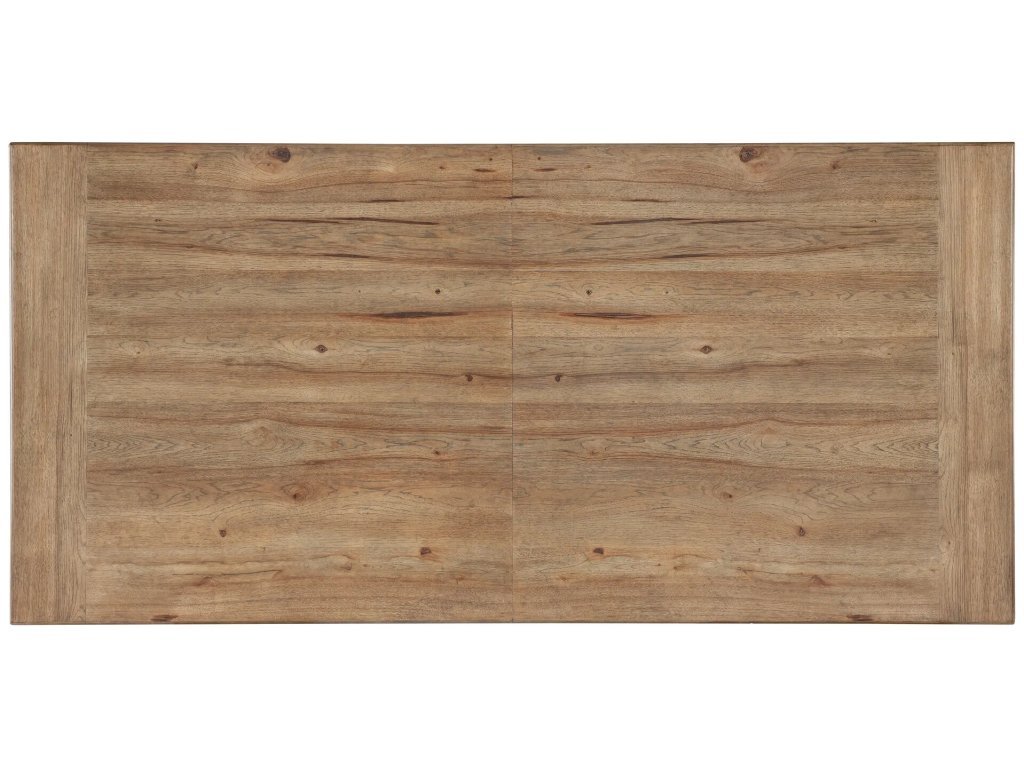 Vineyard Row Rectangle Dining Table with Two 20-inch Leaves