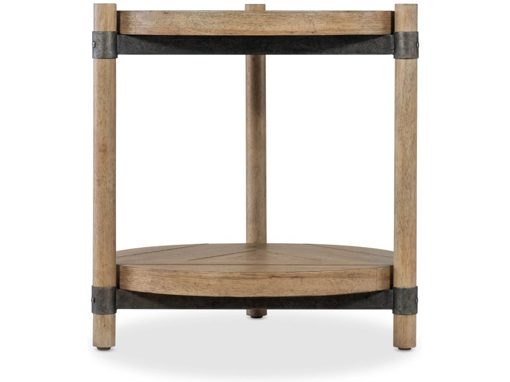 Vineyard Row Round End Table - Alternative View