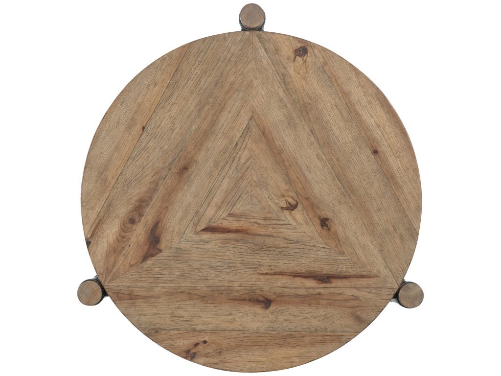 Vineyard Row Round End Table