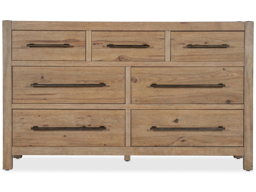 Vineyard Row Seven-Drawer Dresser - Alternative View