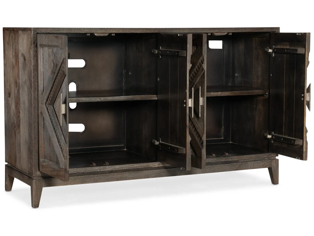 Commerce & Market Carved Accent Chest - Alternative View