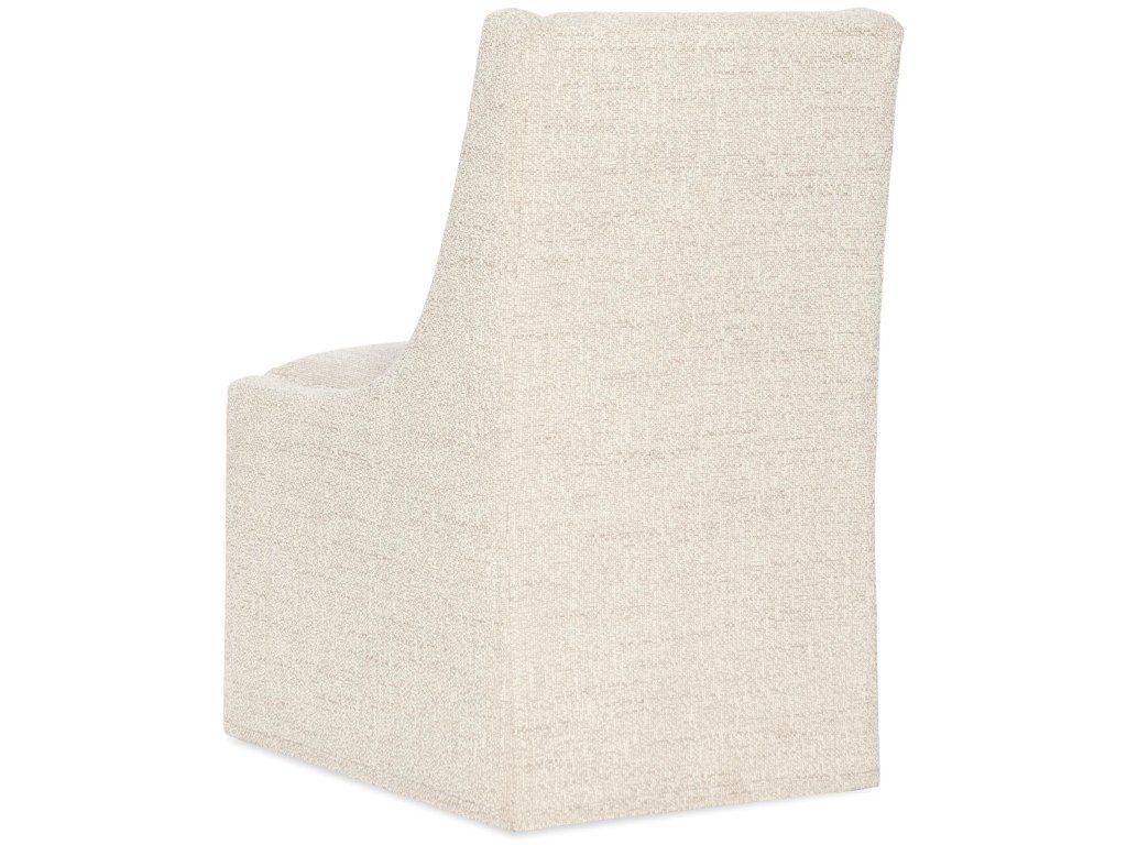 Eleana Castered Side Chair - Alternative View