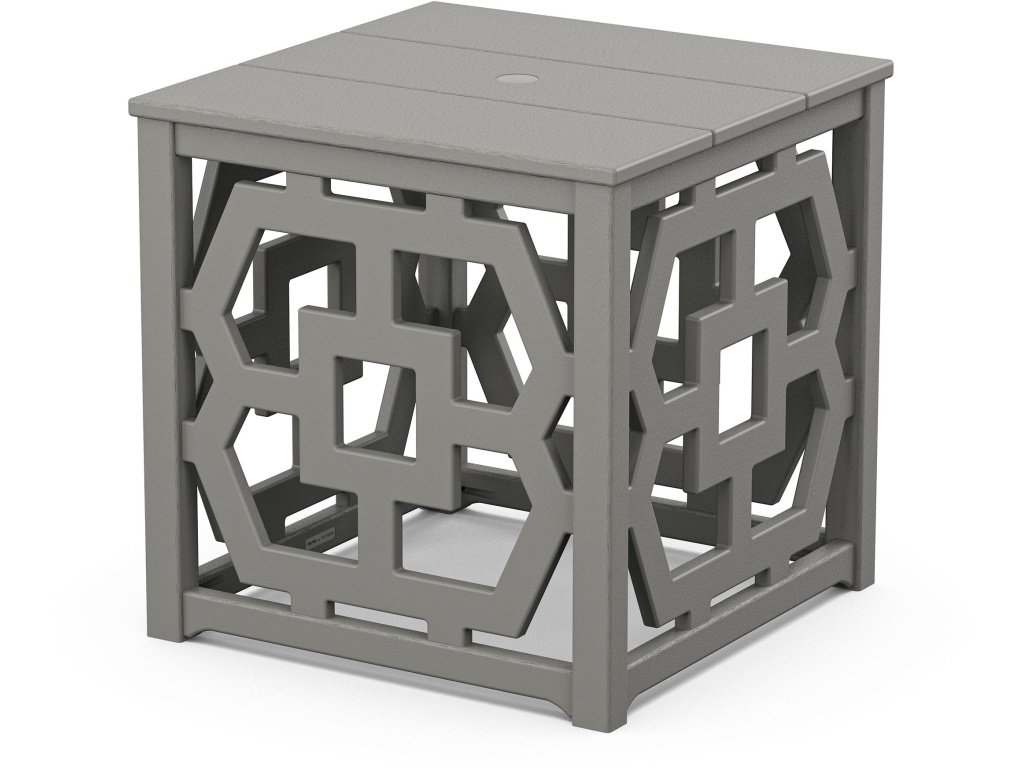 Chinoiserie Umbrella Stand Accent Table