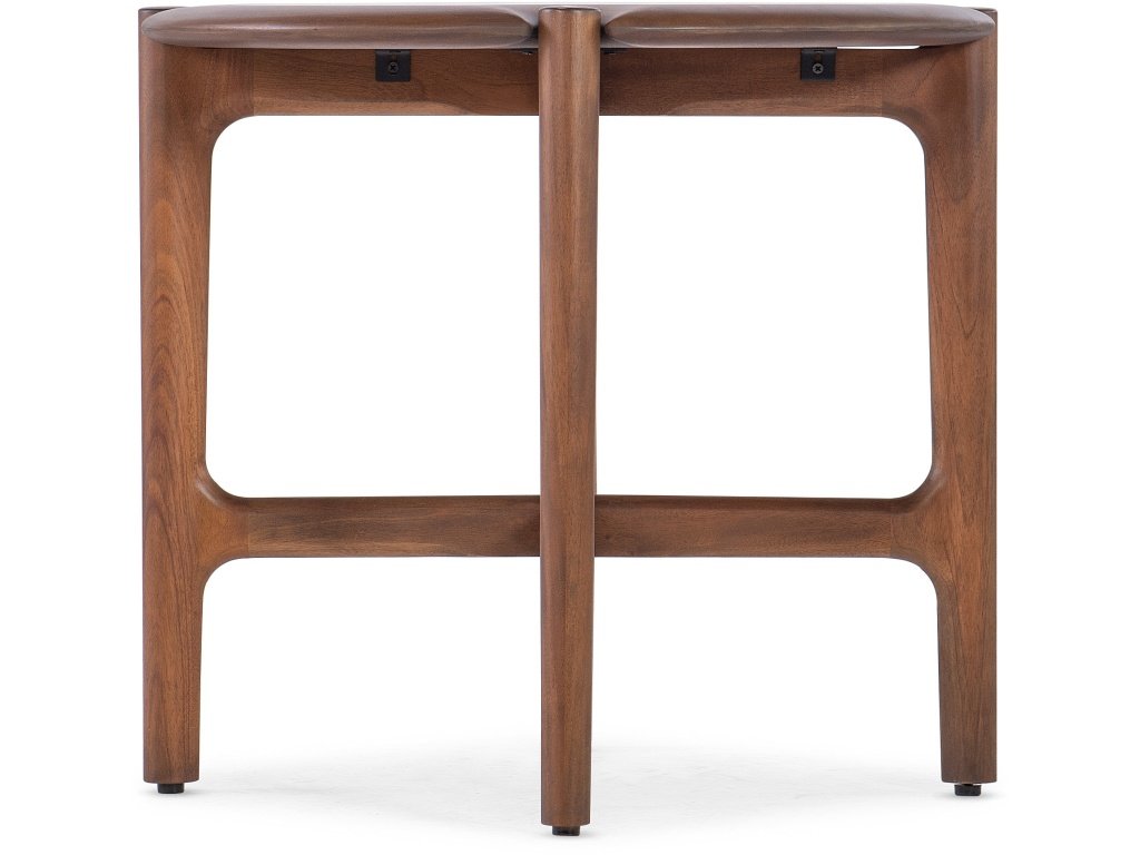 Harlow Round Side Table (Chestnut) - Alternative View