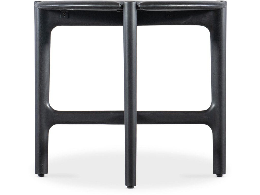 Harlow Round Side Table (Black) - Alternative View
