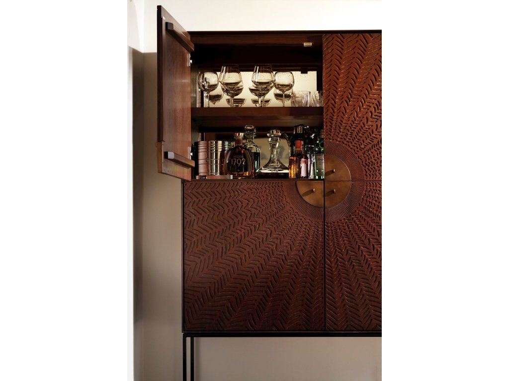 Vinca Carved Cabinet