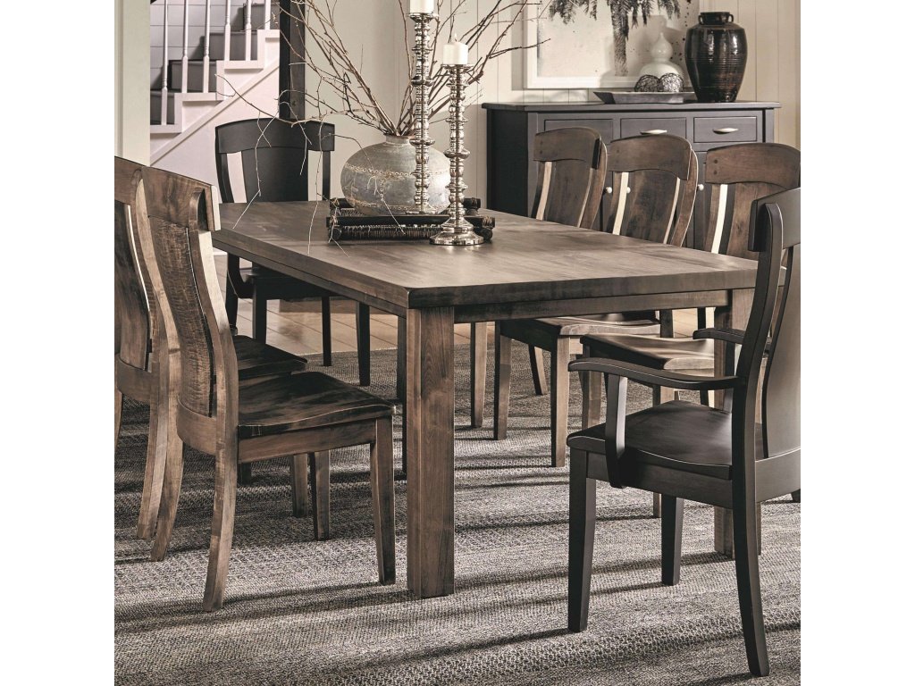 Daniel's Amish Solid Wood Dining Table Furniture Dining Room Tables