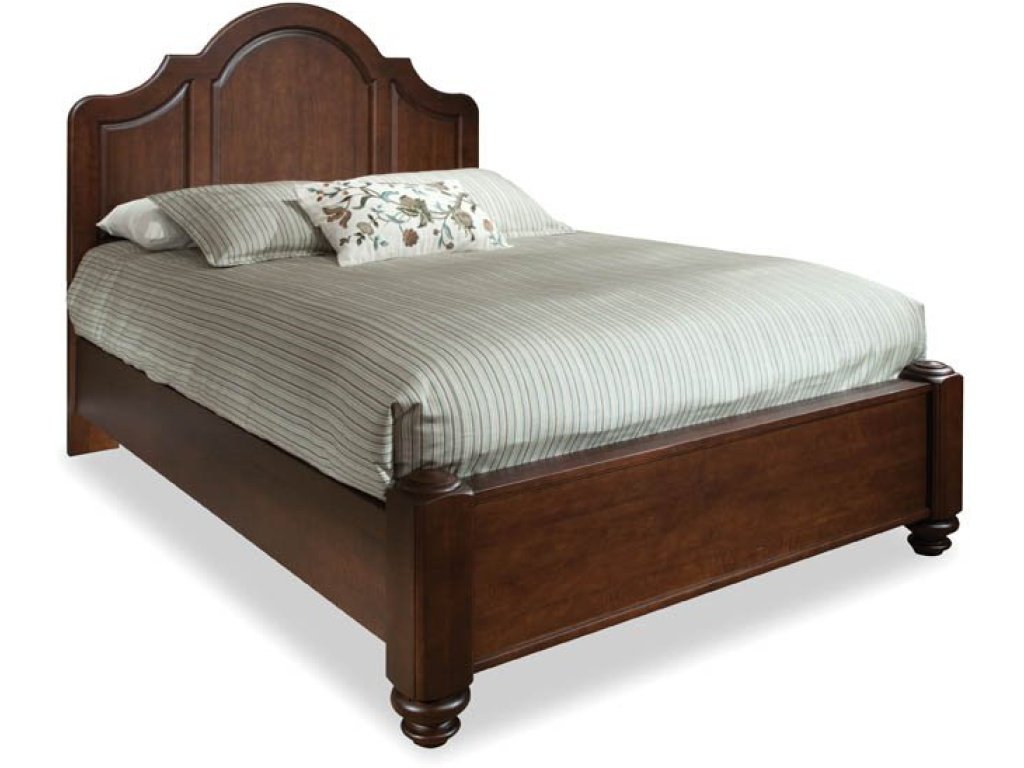 Queen High Arch Panel Bed